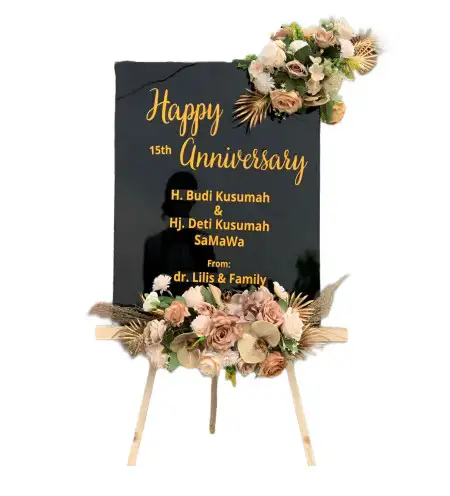 Papan Bunga Akrilik Ngargoloka